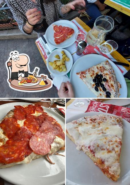 Ordina una pizza a Ristorante Pizzeria da Franco e Rosi di Shao Jun