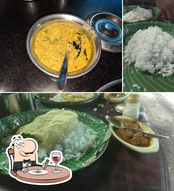 Food at Kanakaiah Hotel