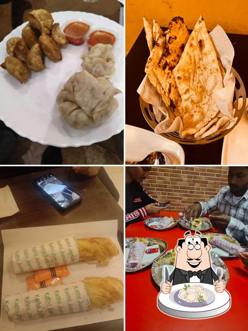 Dumplings at Kathi junction