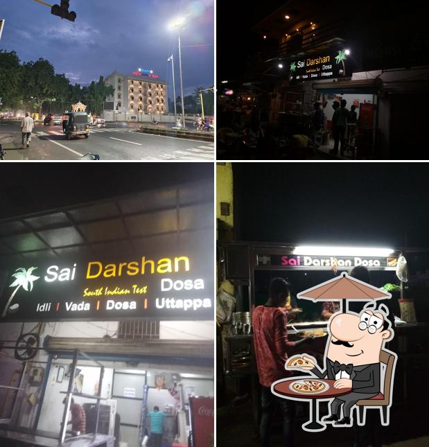 The exterior of Sai Darshan Dosa