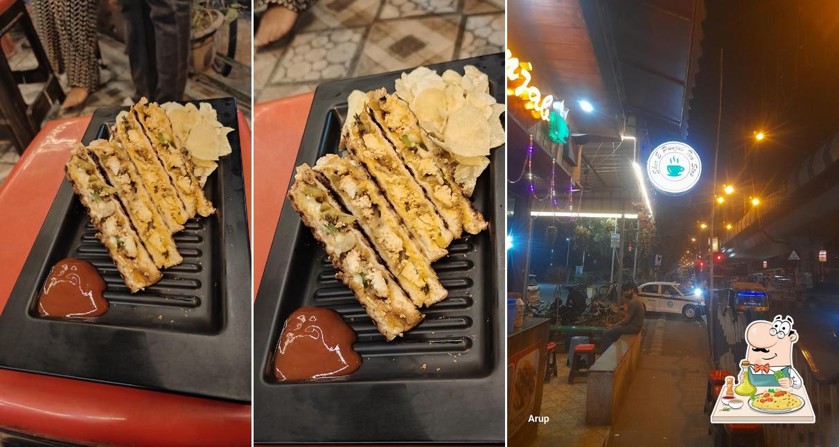 Food at Sher E Punjab Tea Stop