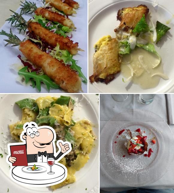 Platti al Ristorante Lanzagallo