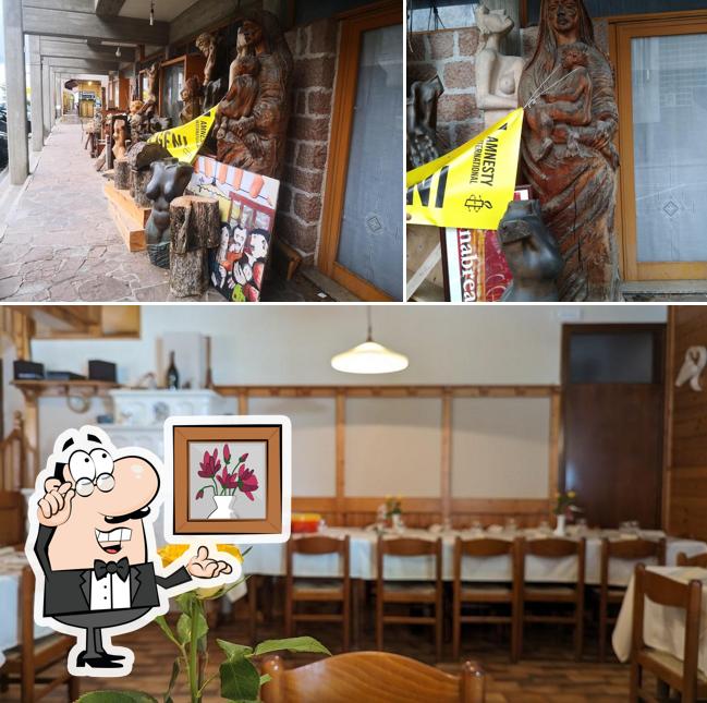 Gli interni di Bar Trattoria Julia