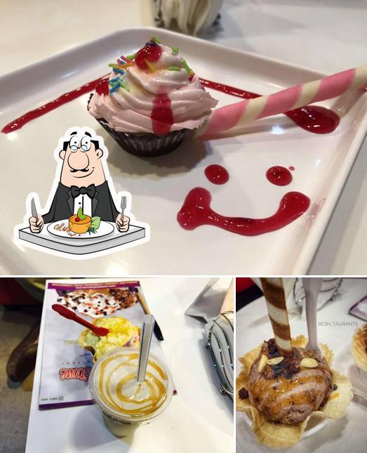 Meals at Rock Stone Ice Cream Factory