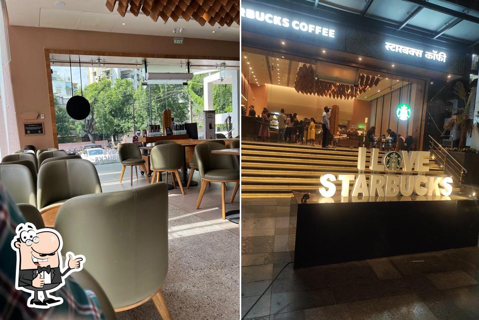 Here's a photo of Starbucks