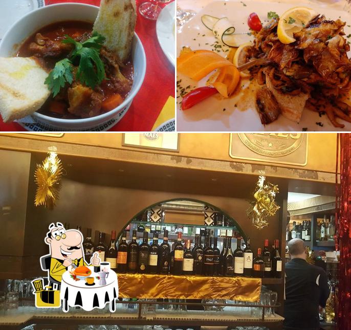 Platti al Osteria Cacio e Pepe