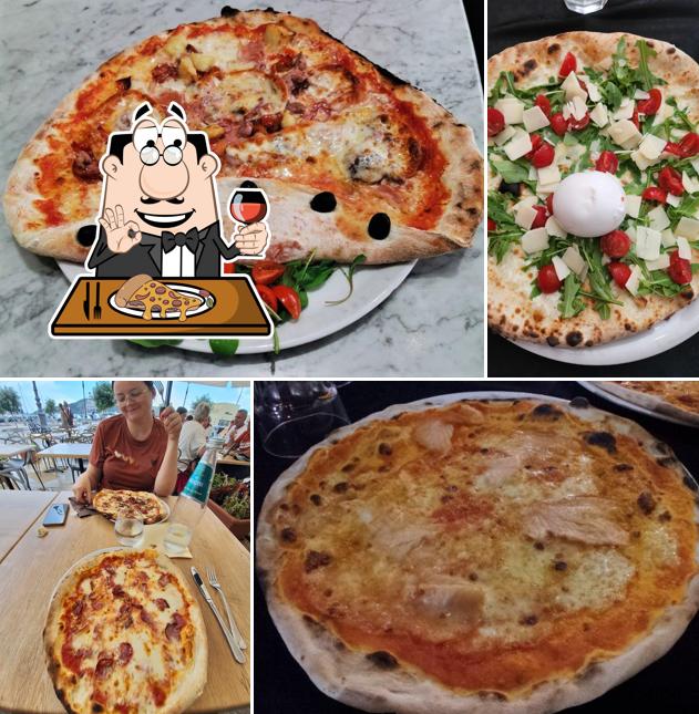 Scegli tra le svariate varianti di pizza