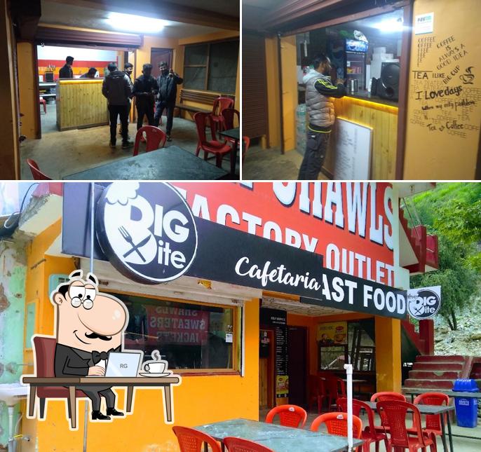 The interior of BigBite