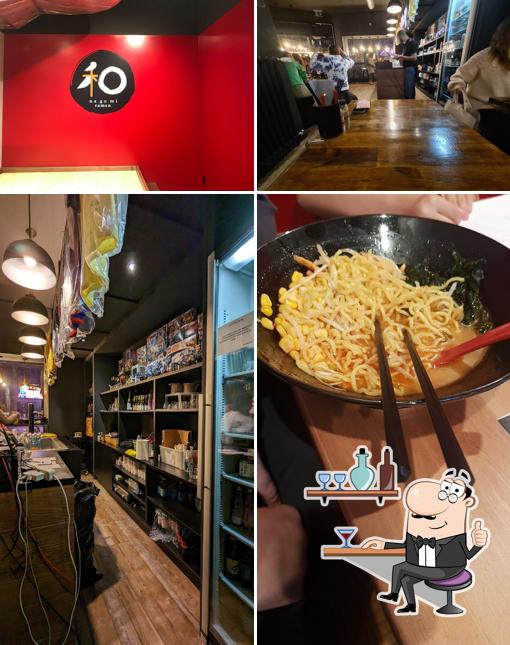 Dai un'occhiata agli interni di Nagomi Ramen