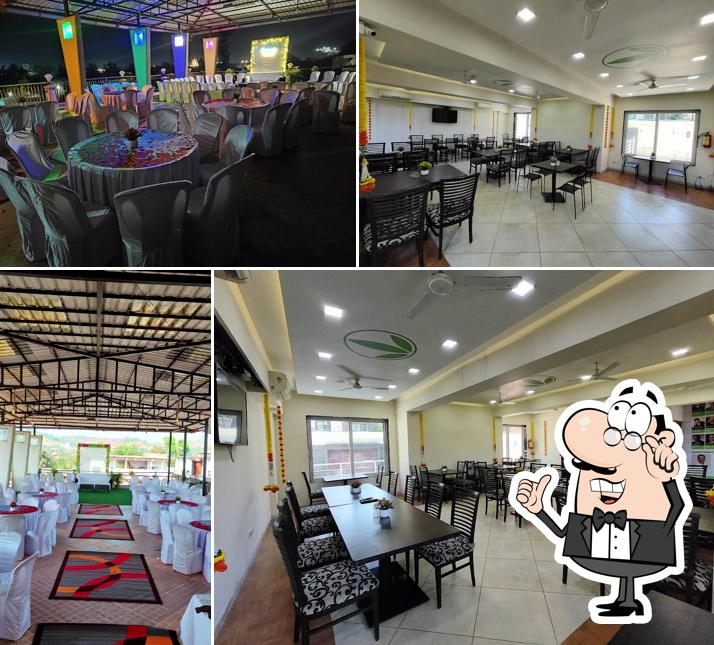The interior of Namak Restaurant Lonavala