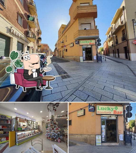 Dai un'occhiata agli interni di Lucky Ricevitoria Bar
