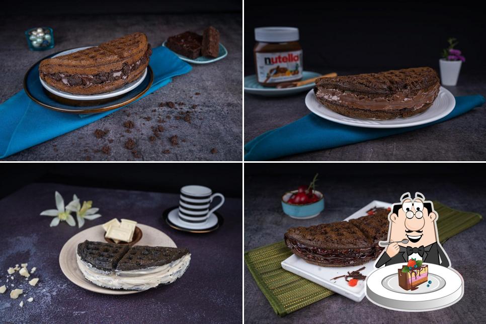 Chocolate cake at Best Belgian waffles