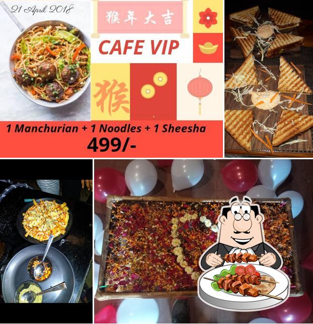 Food at Cafe VIP