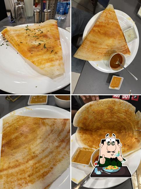 Masala dosa at Gopuram Traditional South Indian