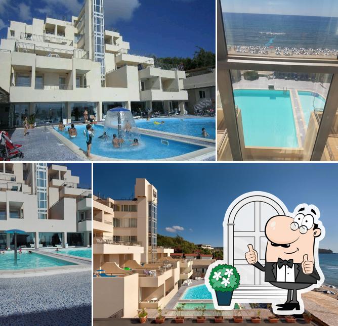 Gli esterni di Hotel Saline Palinuro