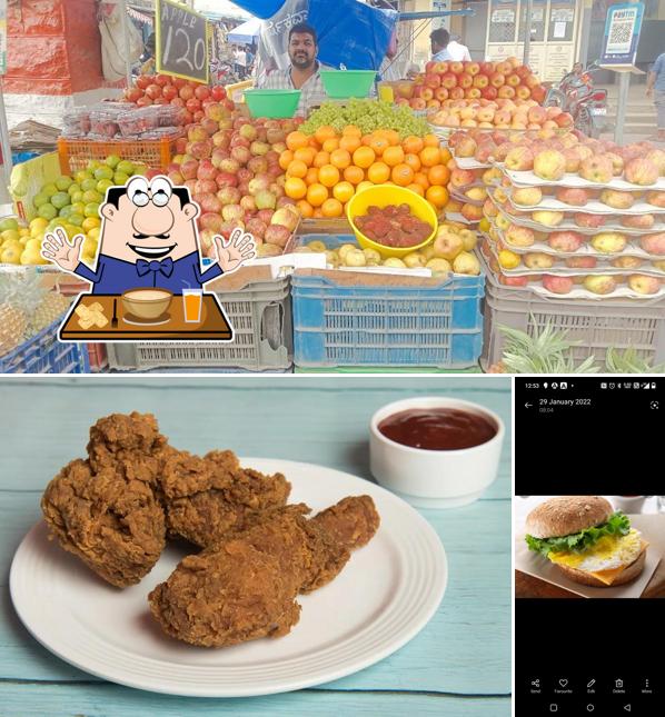 Food at MR.FC & MS. JUICY