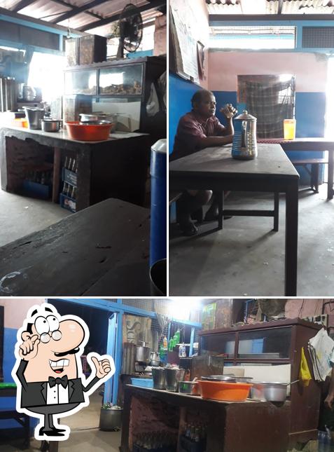 The interior of Mallan Tea Stall