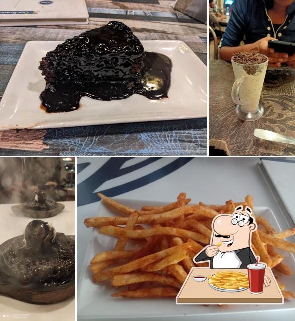 French fries at Oviya Coffee & More