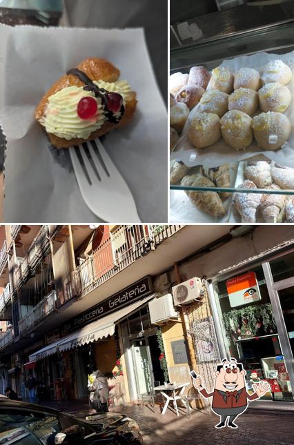 La immagine di cibo e esterno da Pasticceria Dolce Follia