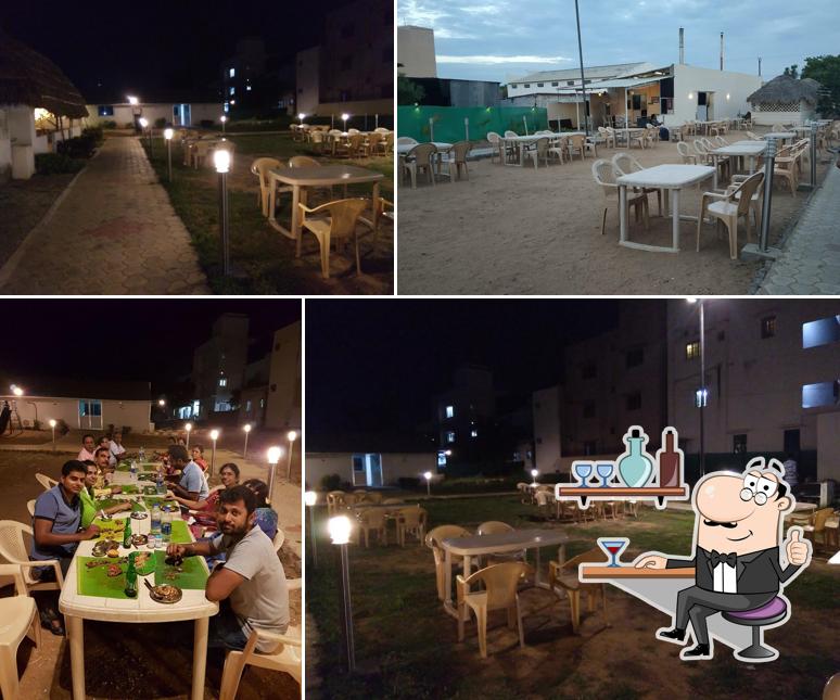 The interior of Sri Erode Punjaabi Family Restaurant