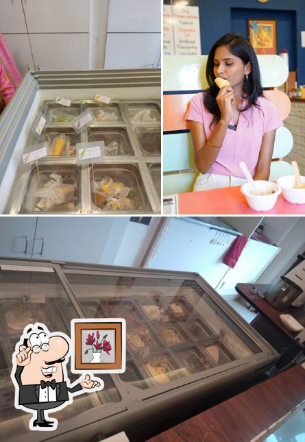 The interior of The Fruit Creamery Salem