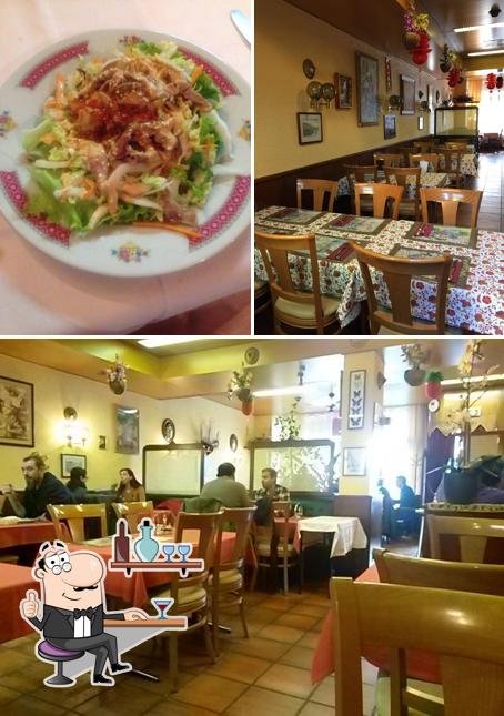 Gli interni di Restaurant de Cour Tai Mah