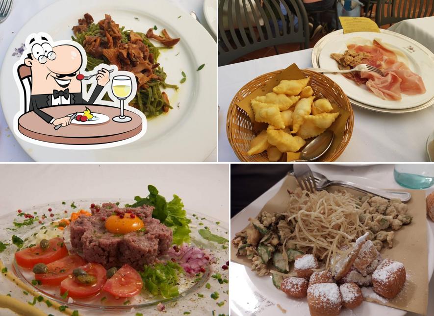 Platti al Ristorante Trattoria La Grotta dal 1918 "da Bruna & Figli"