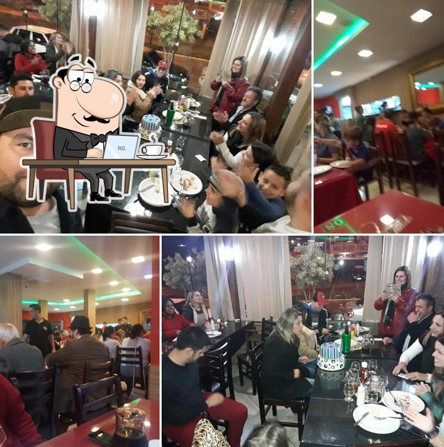 Veja imagens do interior do Márcio Pizzaria