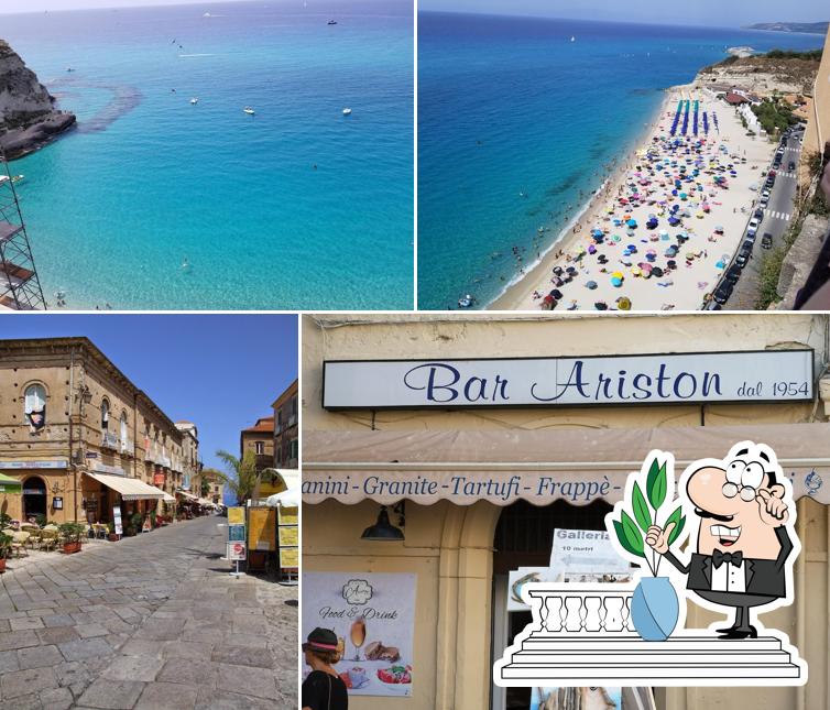 Gli esterni di Ariston 54 Cafe Tropea