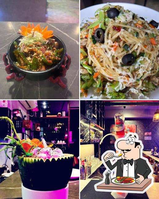 Food at Imperfecto, Restro Lounge