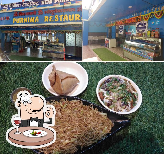 Food at New Purnima Restaurant