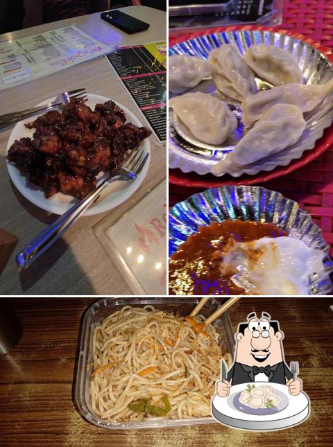 Dumplings at Red Chillies Restaurant