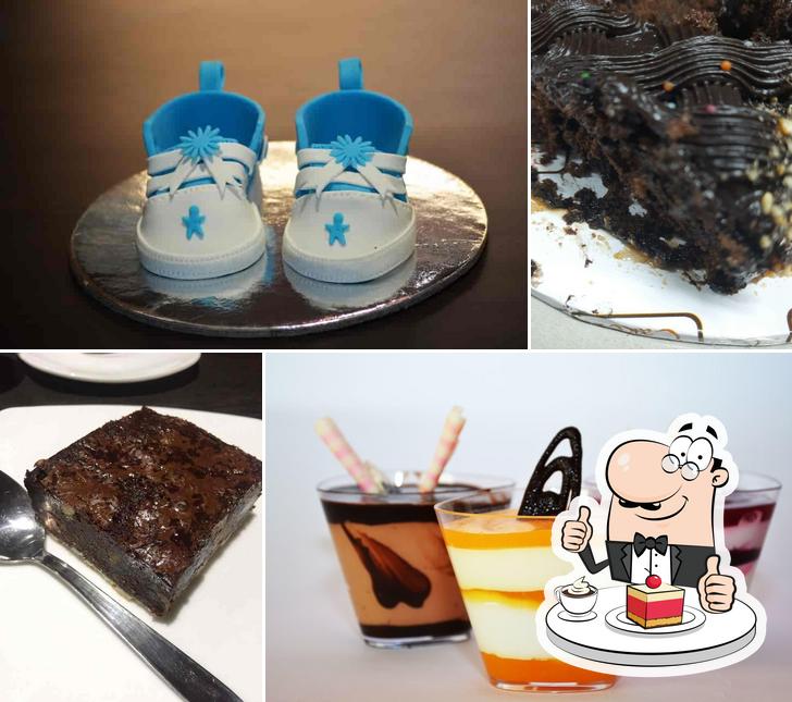 Cake House provides a variety of sweet dishes