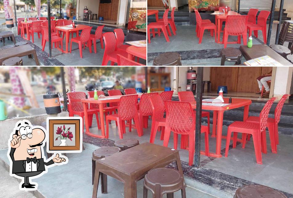 The interior of Dagwal Pav Bhaji