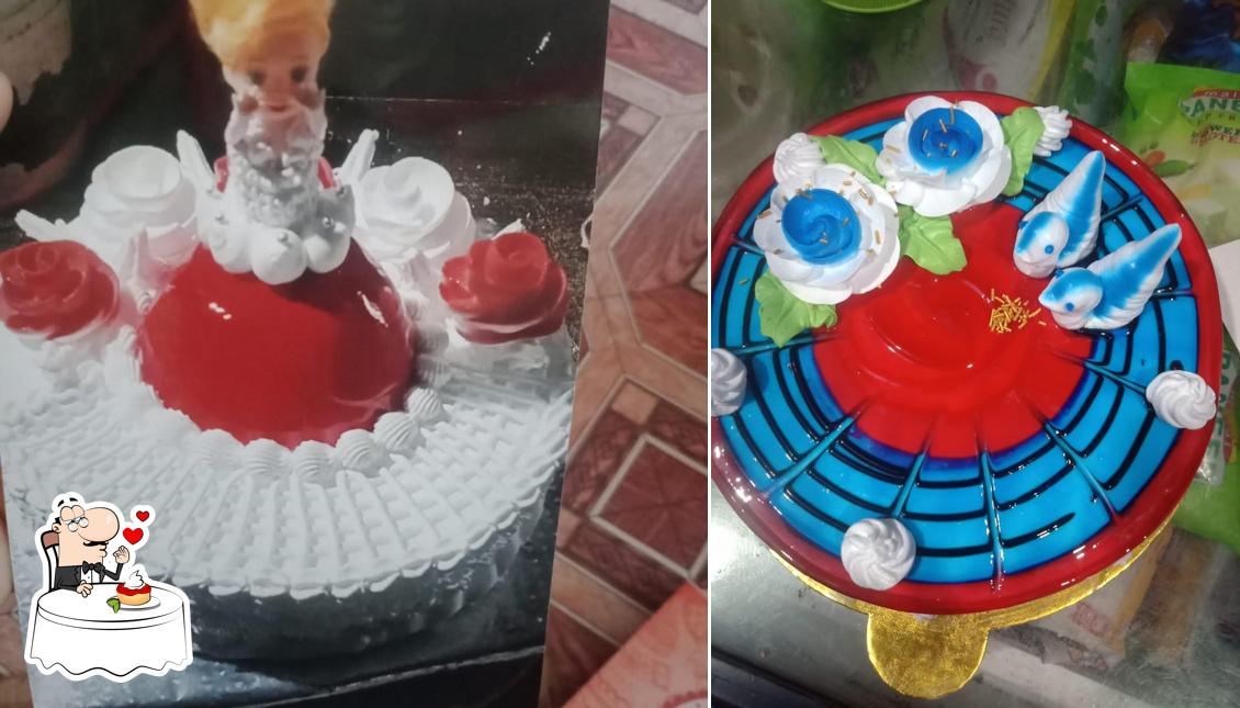 Das Bakery offers a selection of desserts