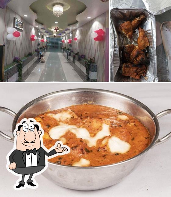 The interior of Dawat Resturent