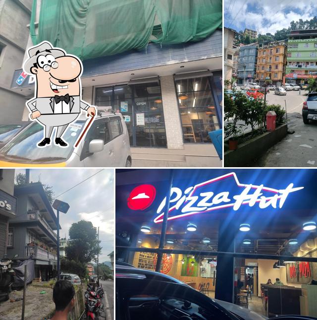 The exterior of Domino's Pizza Tadong, Gangtok