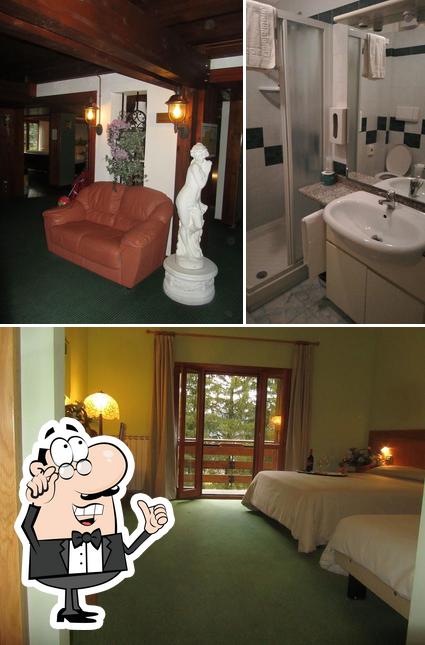 Gli interni di Hotel Orso Bianco