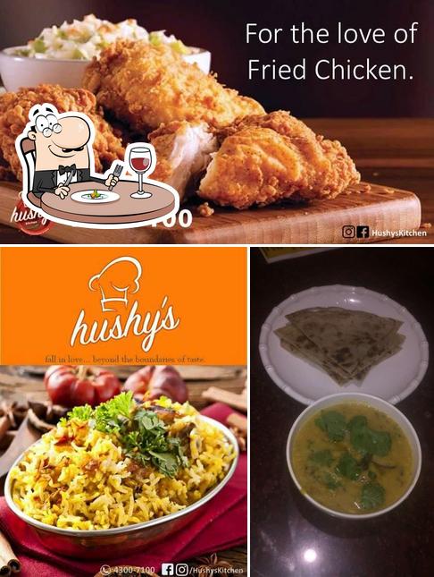 Food at Hushys Kitchen