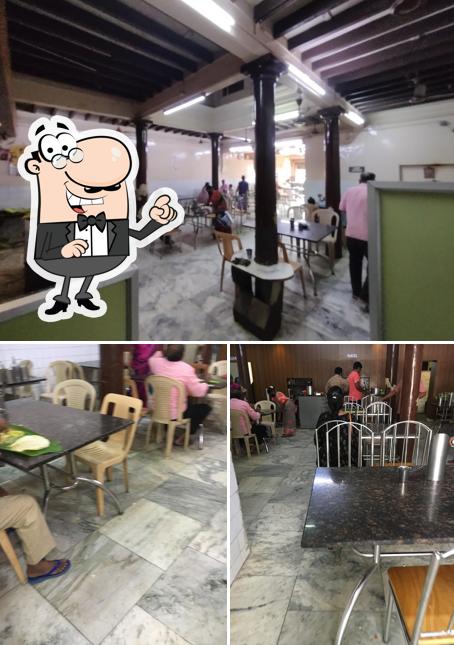 The interior of Sri Vasavi Cafe