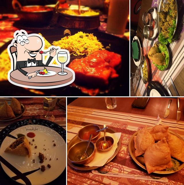 Comida em Swadisht Traditional Indian Cuisine