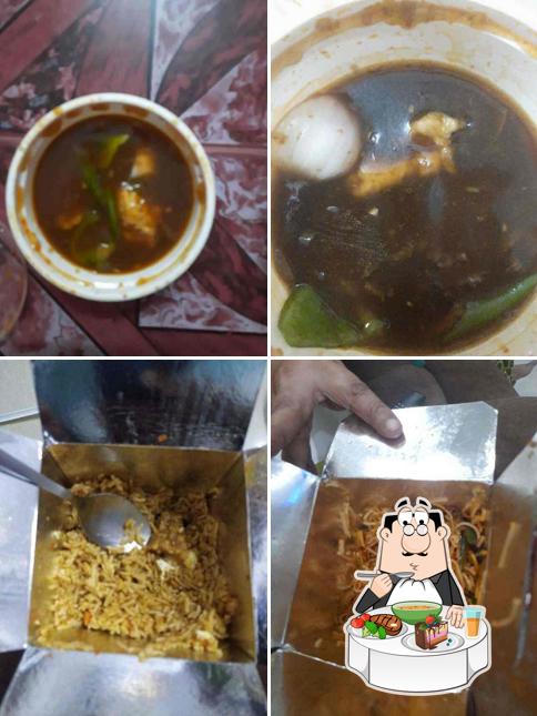 Hot and sour soup at The Red Box