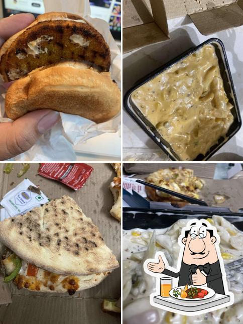 Food at White Hart Pizza