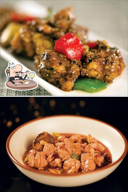 Food at Wow Chow