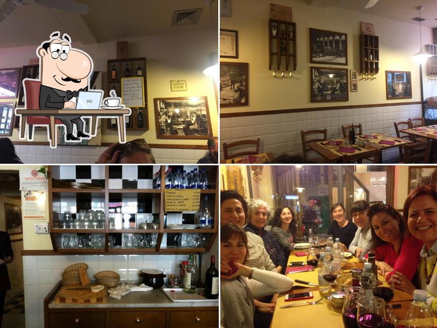 Dai un'occhiata agli interni di Trattoria Il Contadino