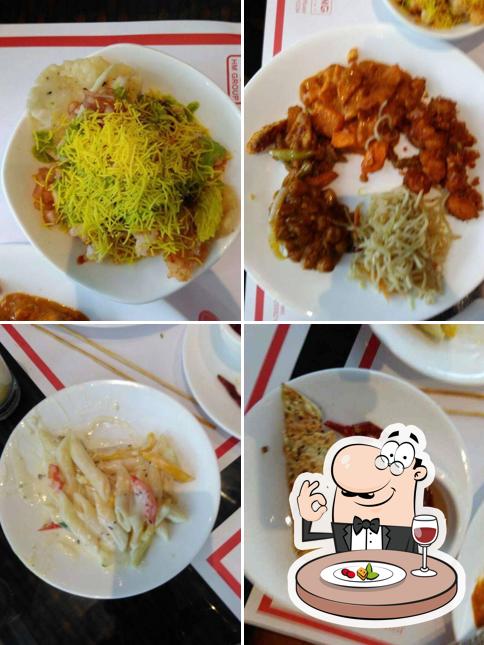 Food at Amoeba Sports Bar