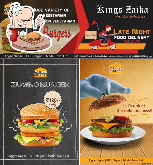 Mr. King Burger’s burgers will cater to satisfy a variety of tastes