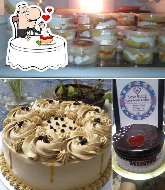 Love SLICE provides a number of desserts