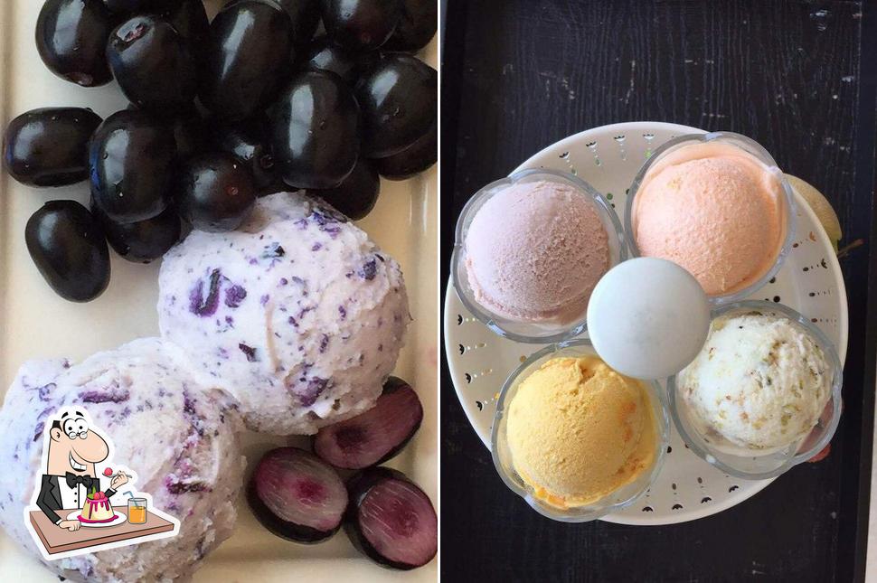 Enjoy one of the sweet dishes