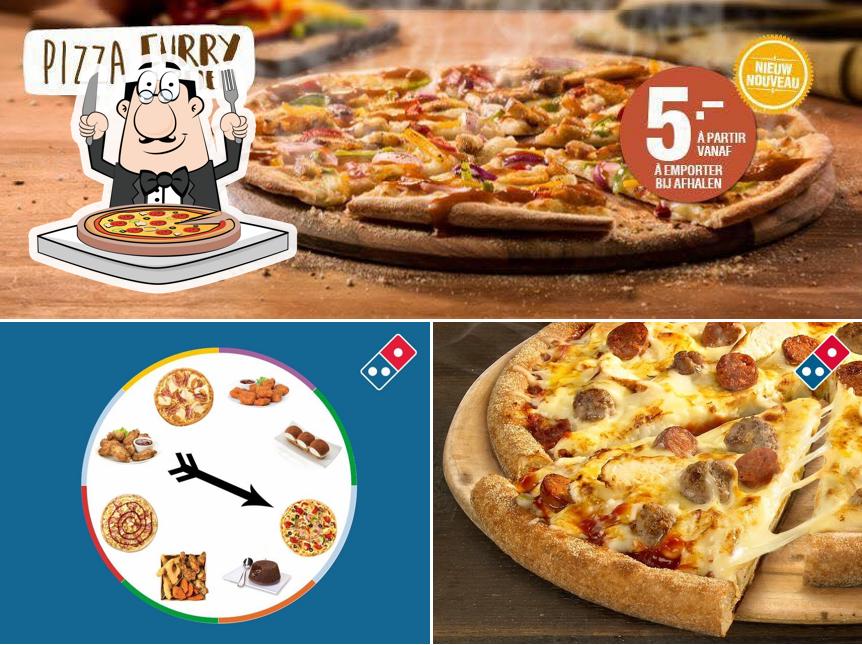 Prenez des pizzas à Domino's Pizza Mouscron
